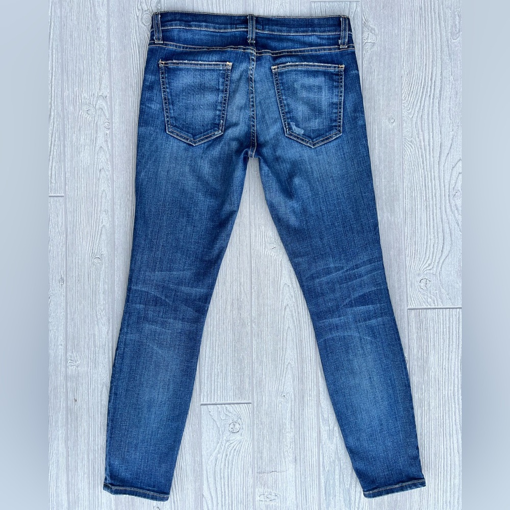 Current/Elliott The Stiletto Townie Skinny Ankle Jeans Women’s Size 27 Med Wash - Picture 2 of 11